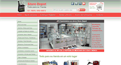 Desktop Screenshot of mxstoredepot.com